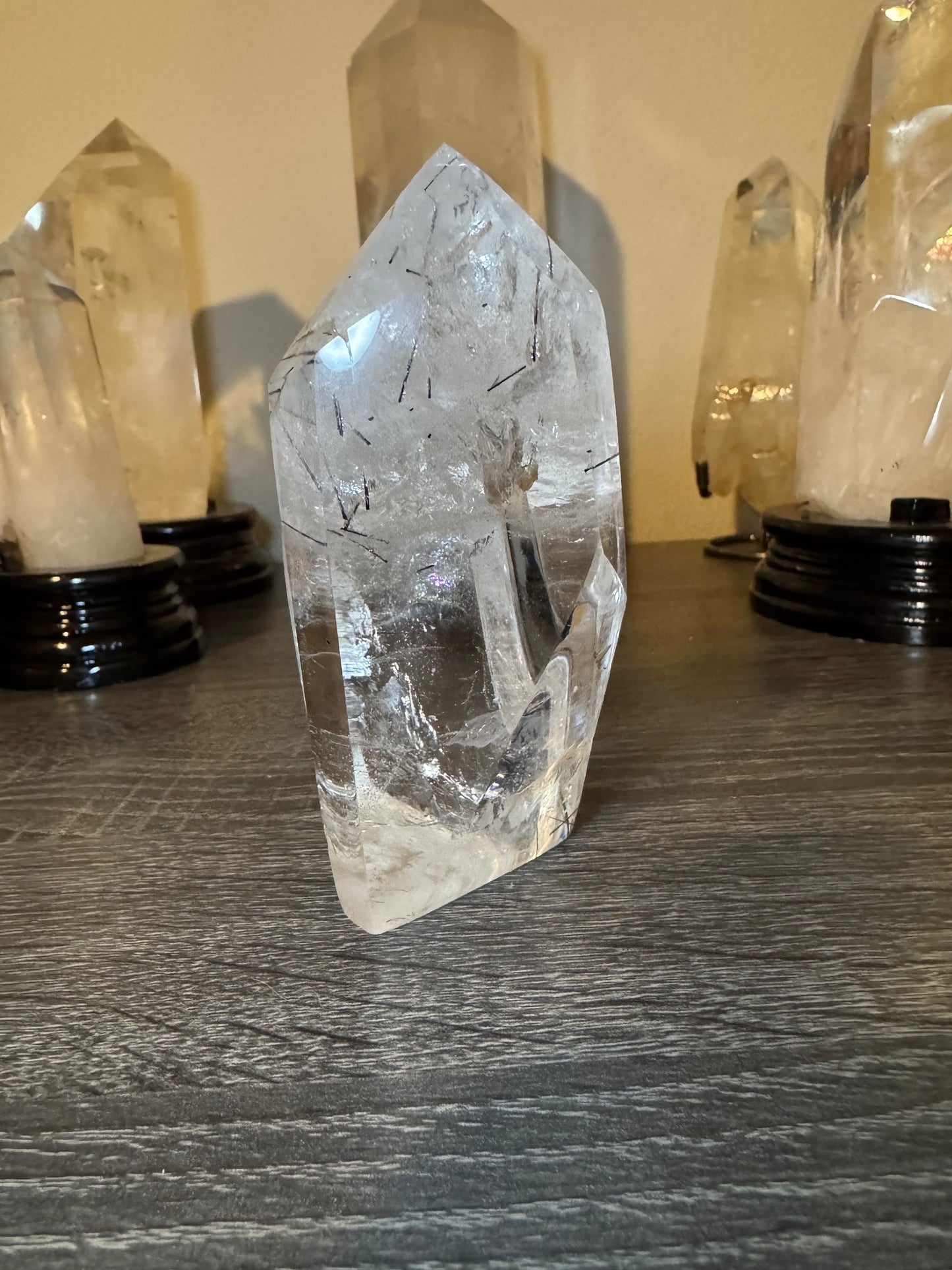 Clear Quarts Tower