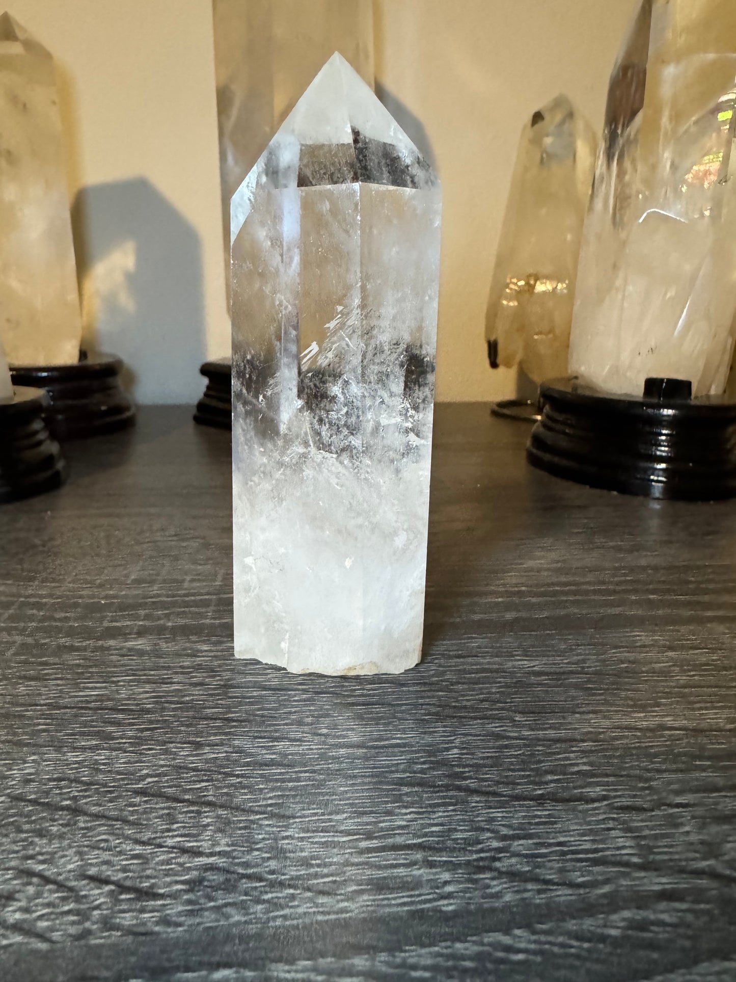 Clear Quarts Small Tower
