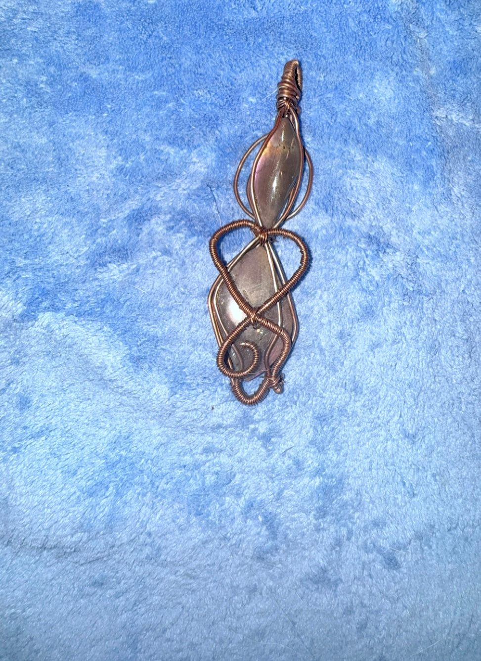 Wire Labradorite Pendant