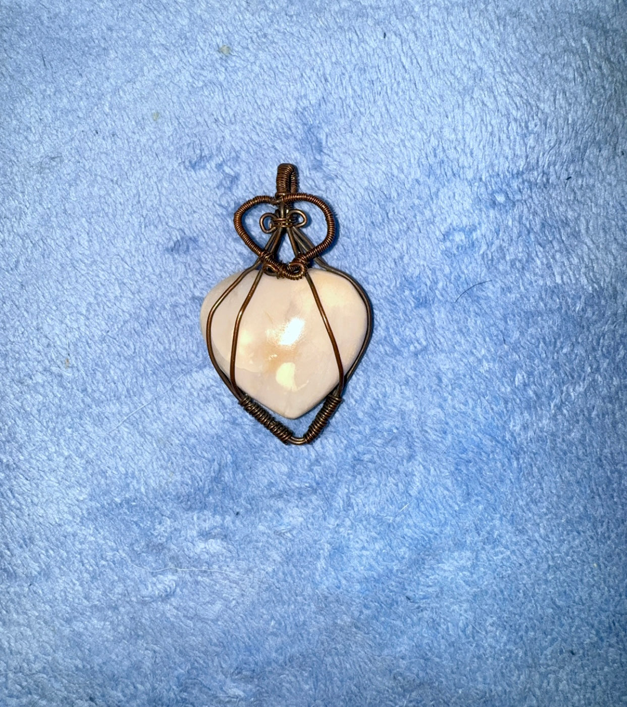 Ocean Jasper Heart Pendants
