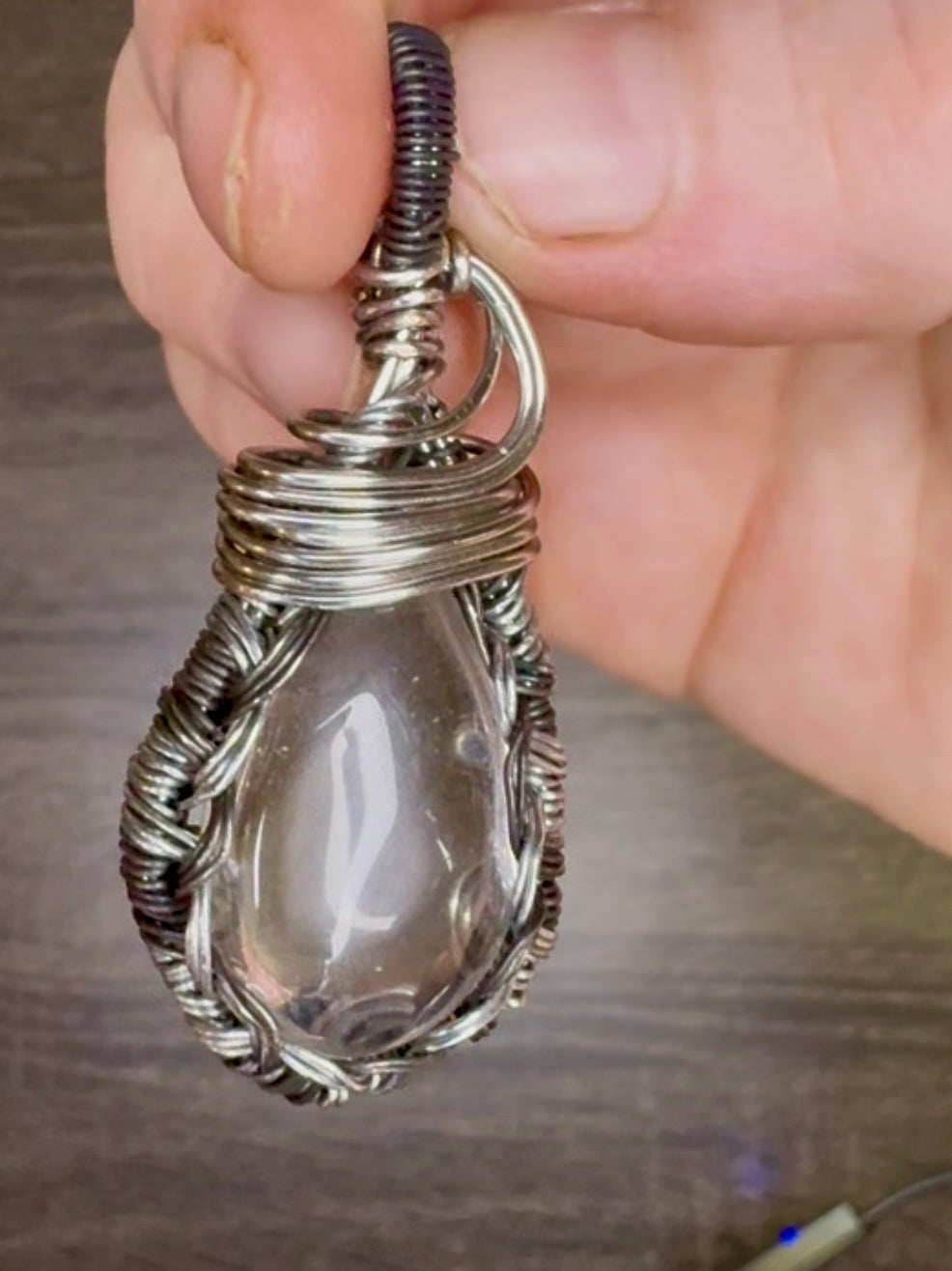 Clear Quarts Pendant