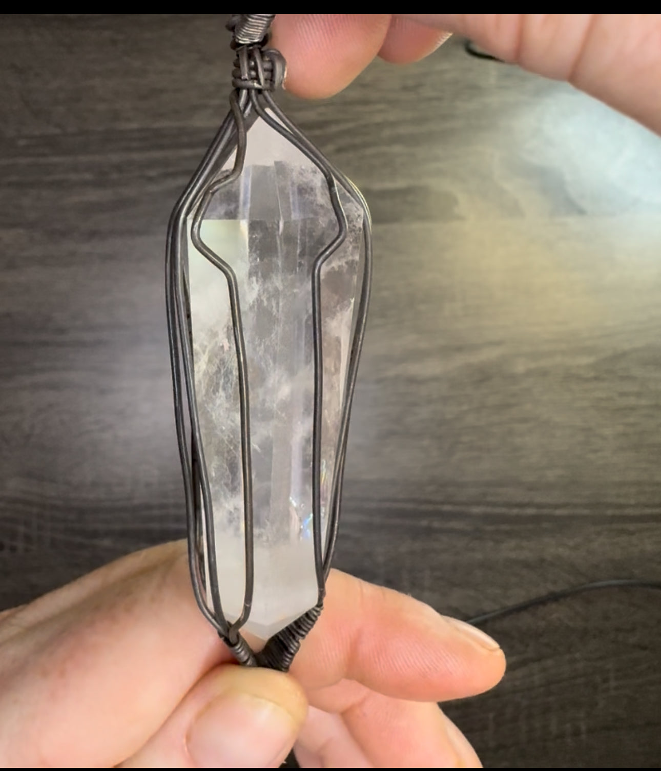 Clear Quarts Pendant