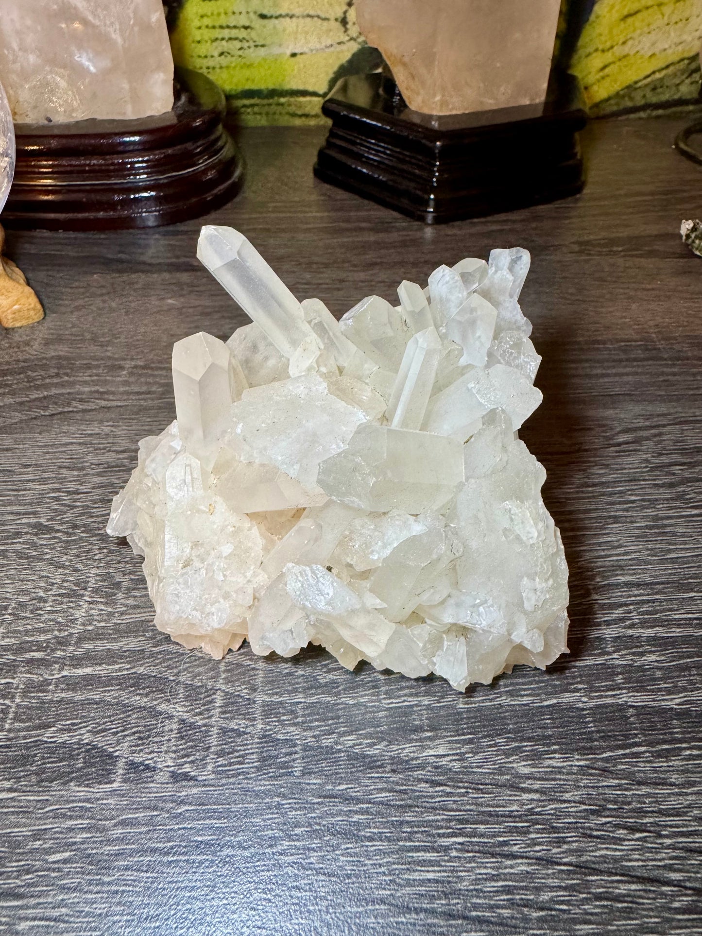 Clear Quarts Cluster