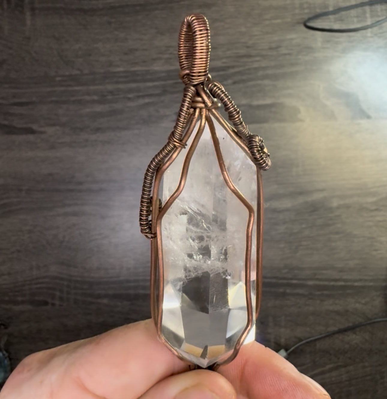 Clear Quarts pendant