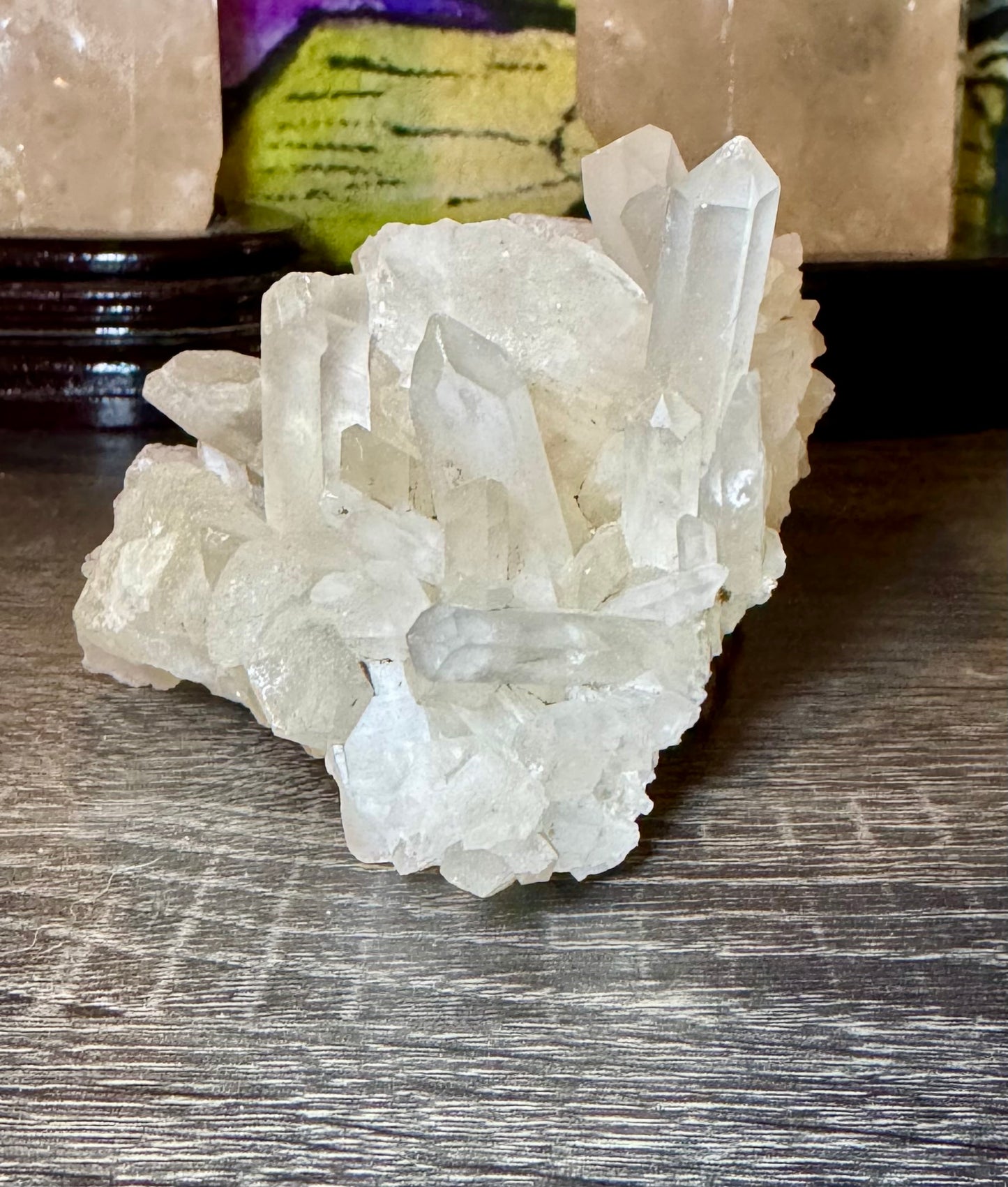 Clear Quarts Cluster