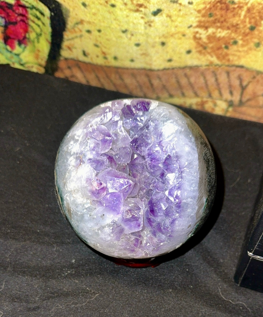 Druzy Amethyst Sphere