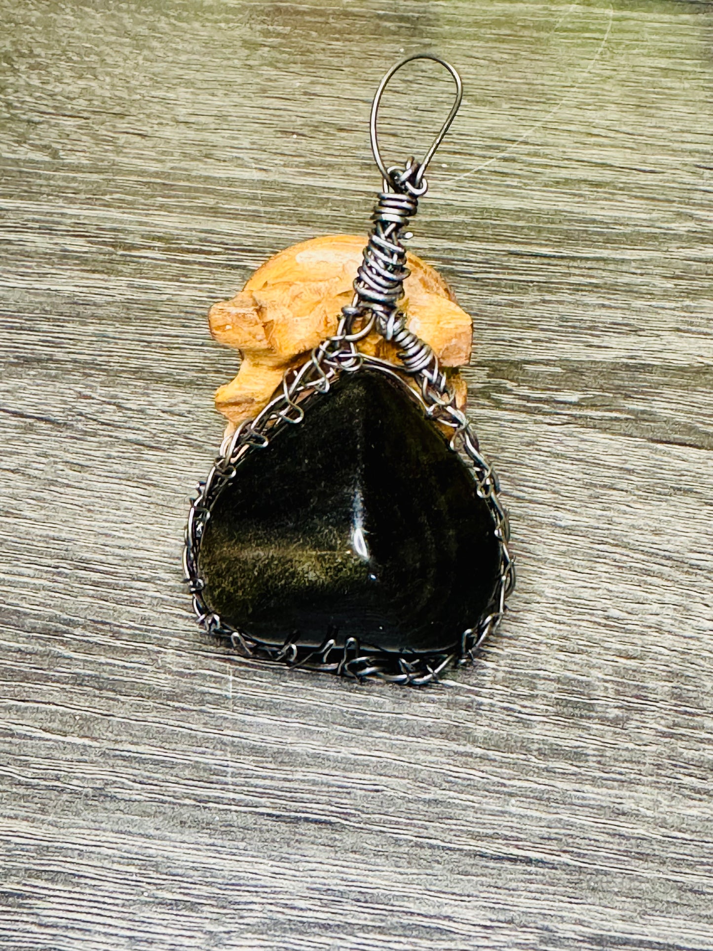Black Obsidian Pendant