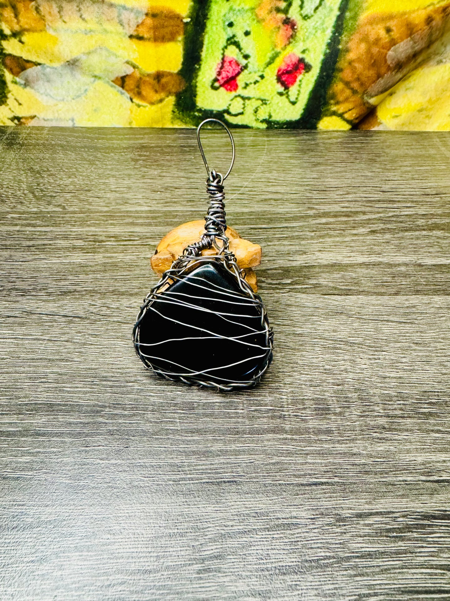 Black Obsidian Pendant