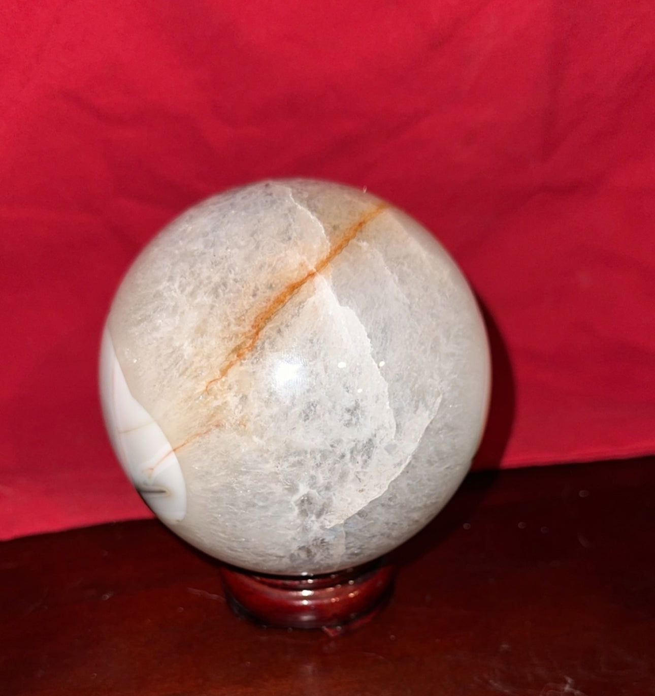 Black Agate Sphere