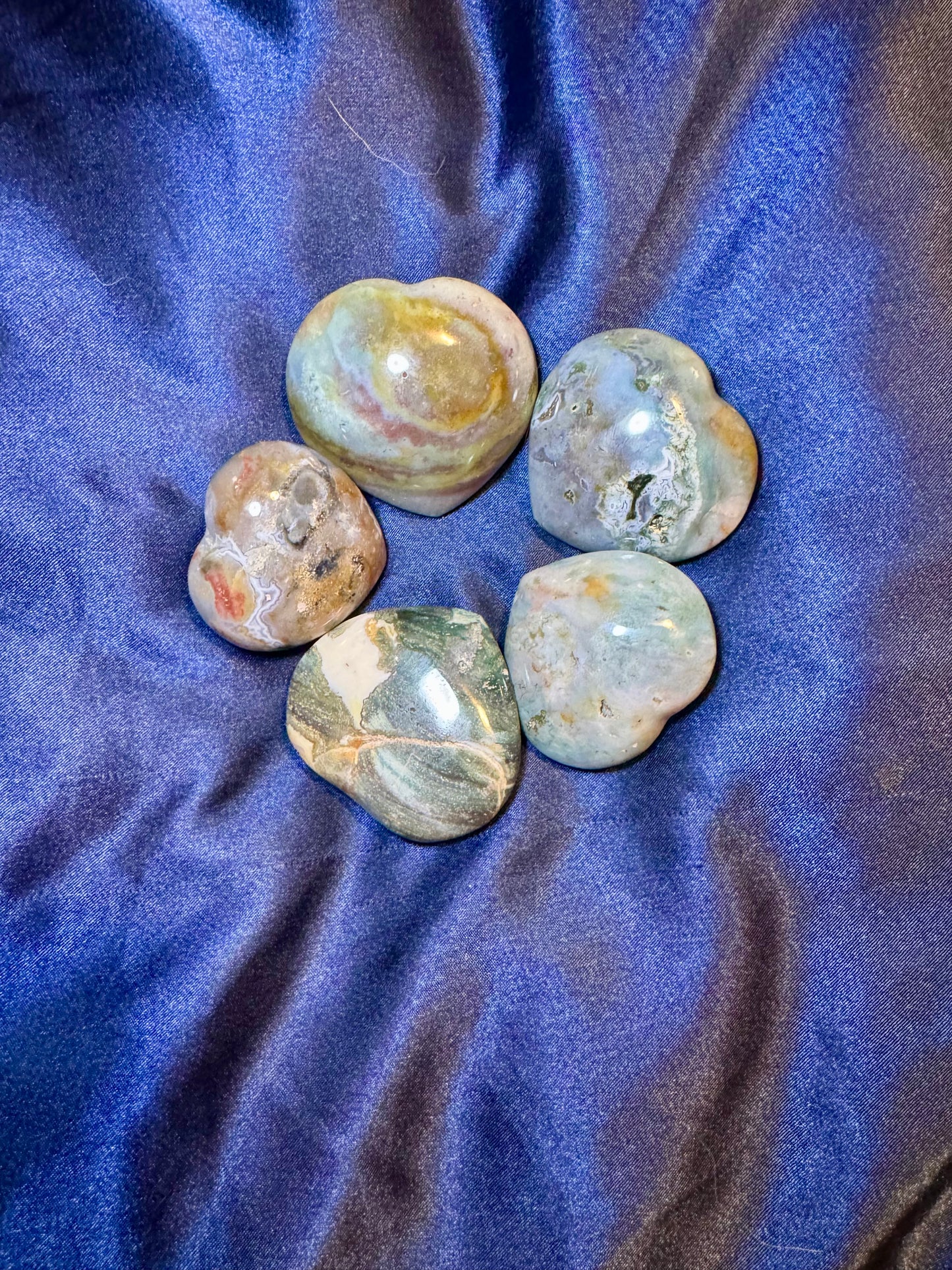 Heart Stone Ocean Jasper 3