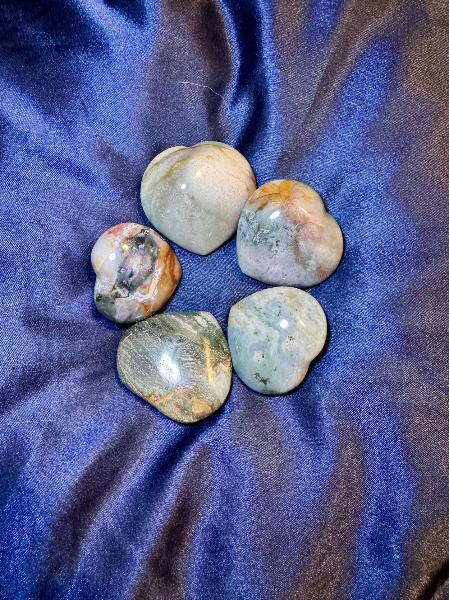 Heart Stone Ocean Jasper 3