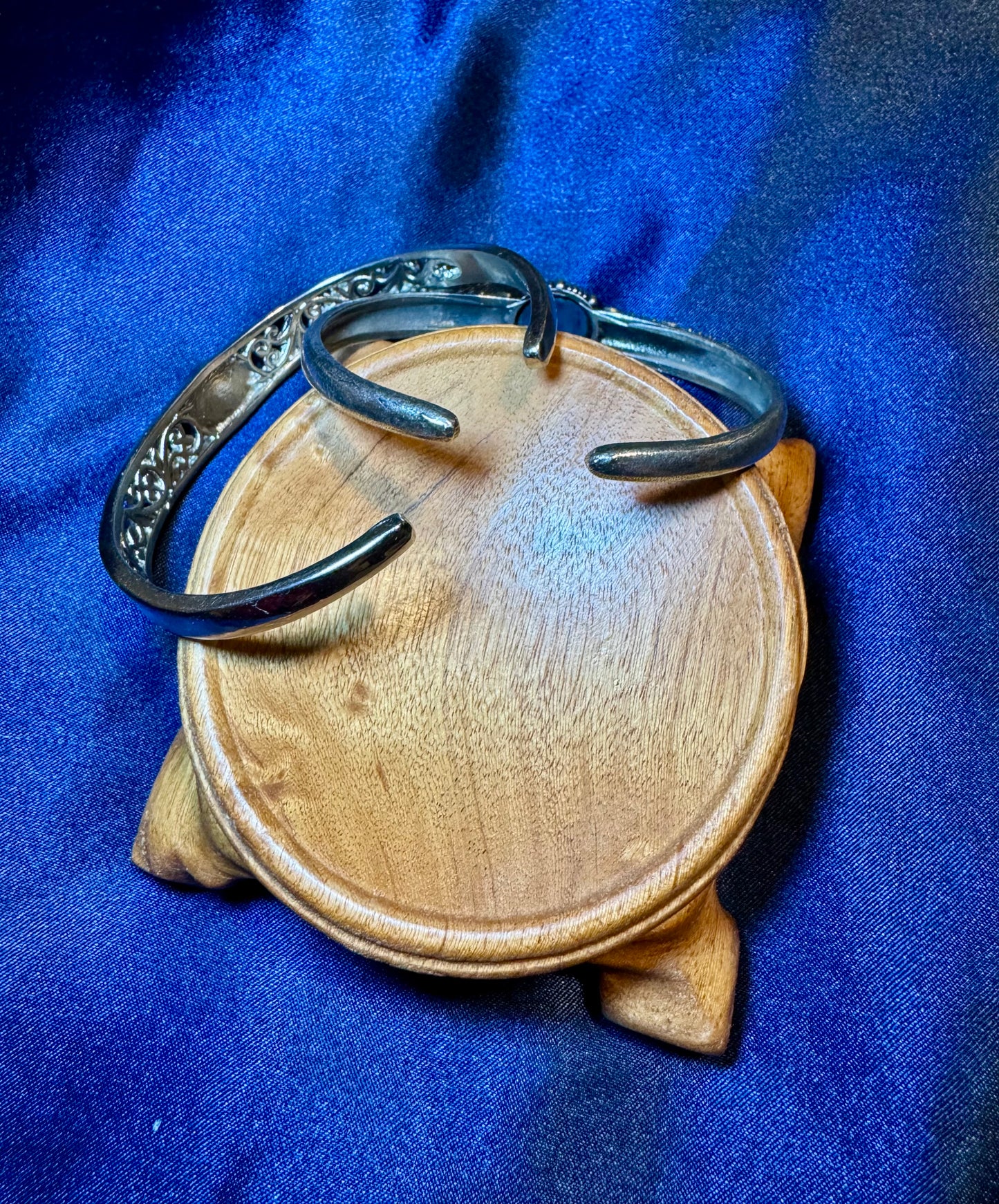 Bracelet Black Obsidian / Orange Citrin