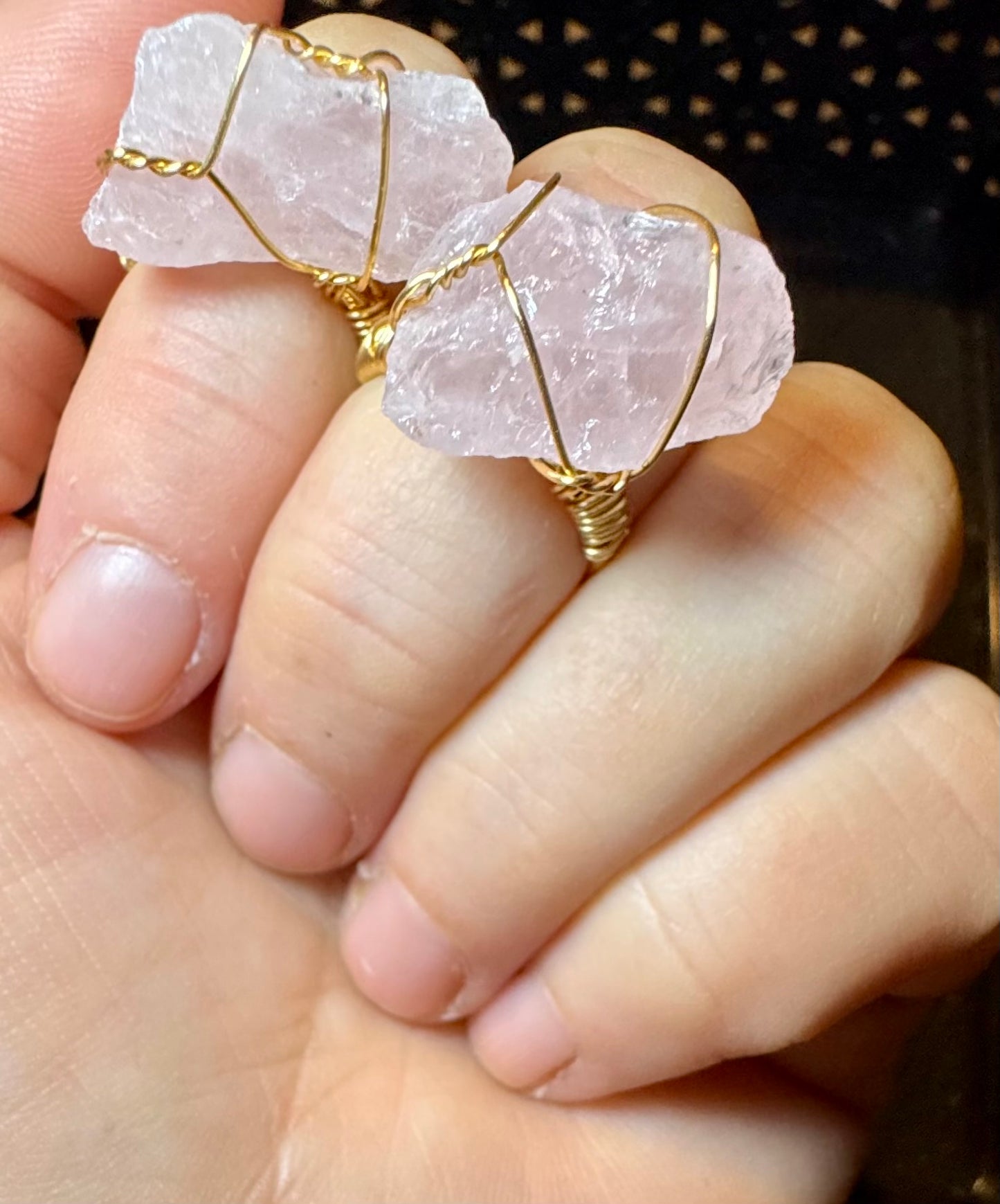 Rings / Rose Quarts