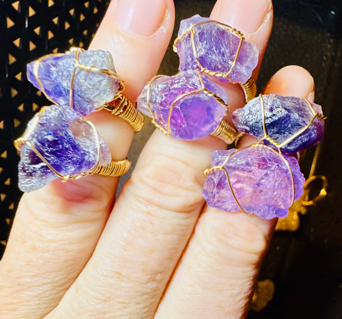 Rings / Dream amethyst