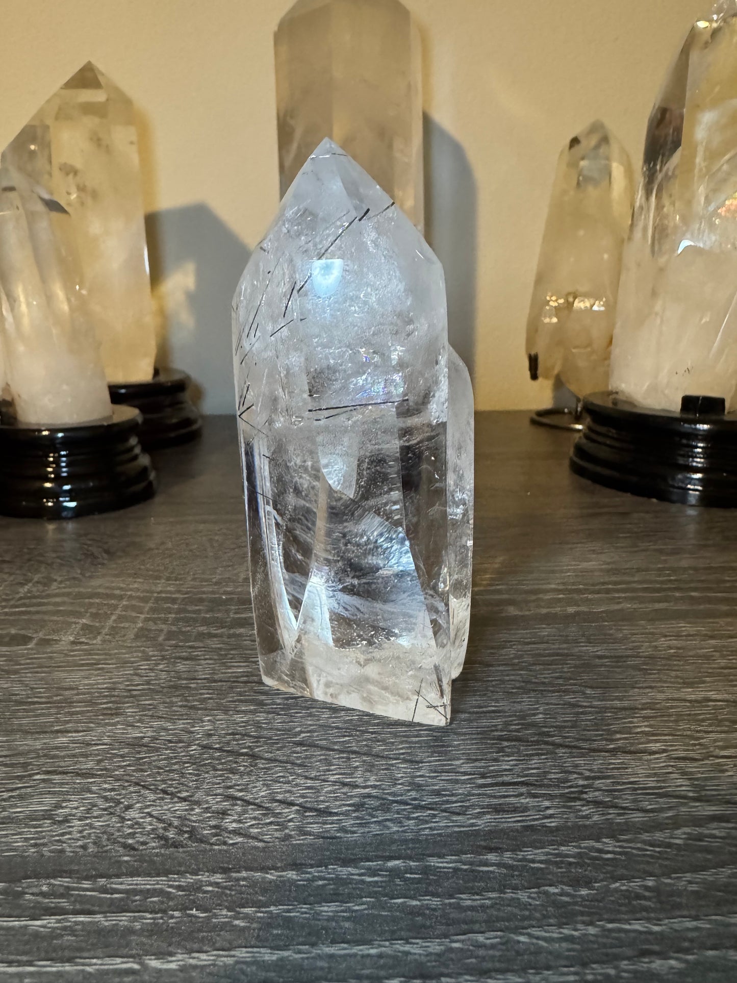Clear Quarts Tower