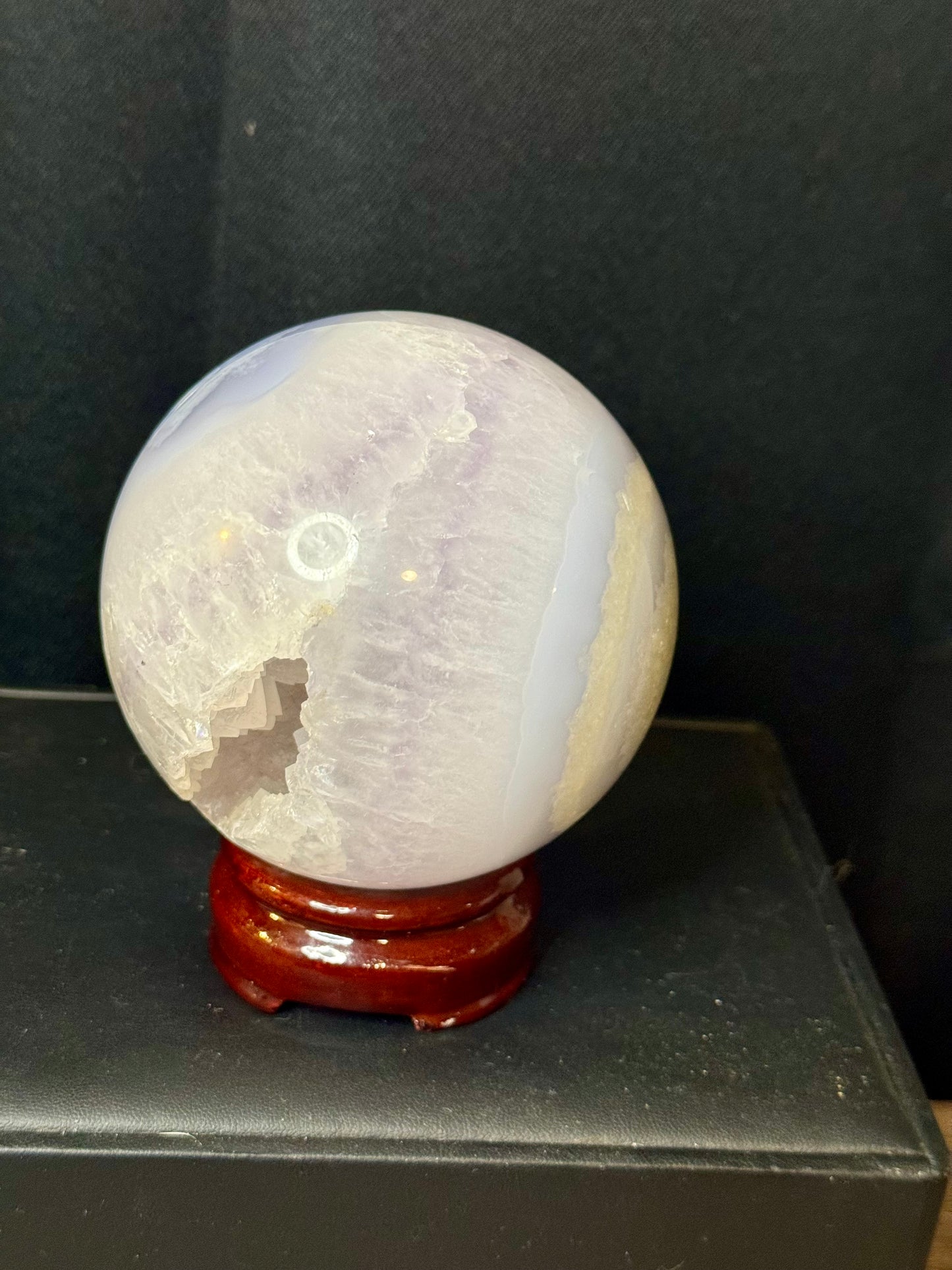 Blue Lace Druzy Sphere