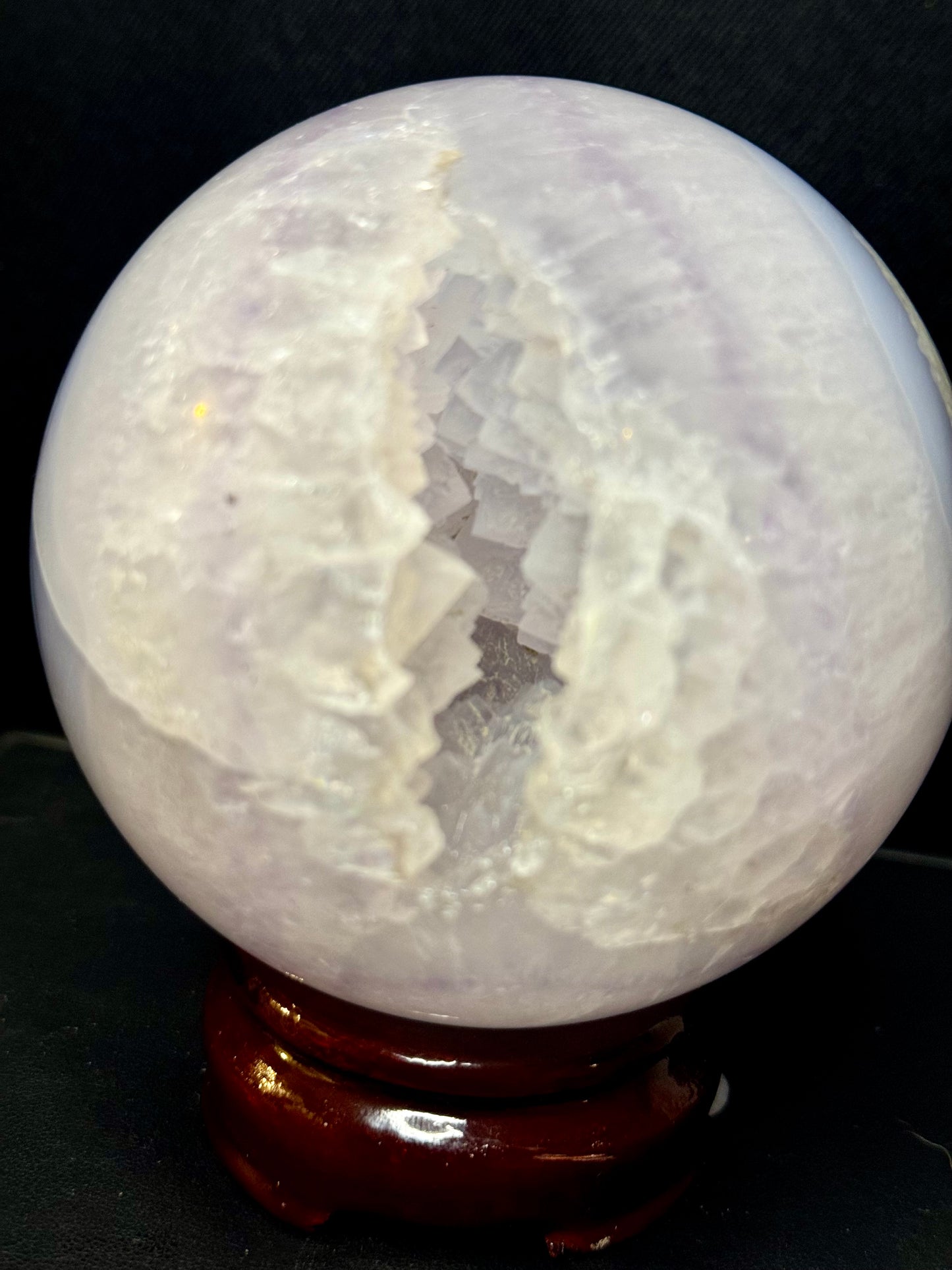 Blue Lace Druzy Sphere
