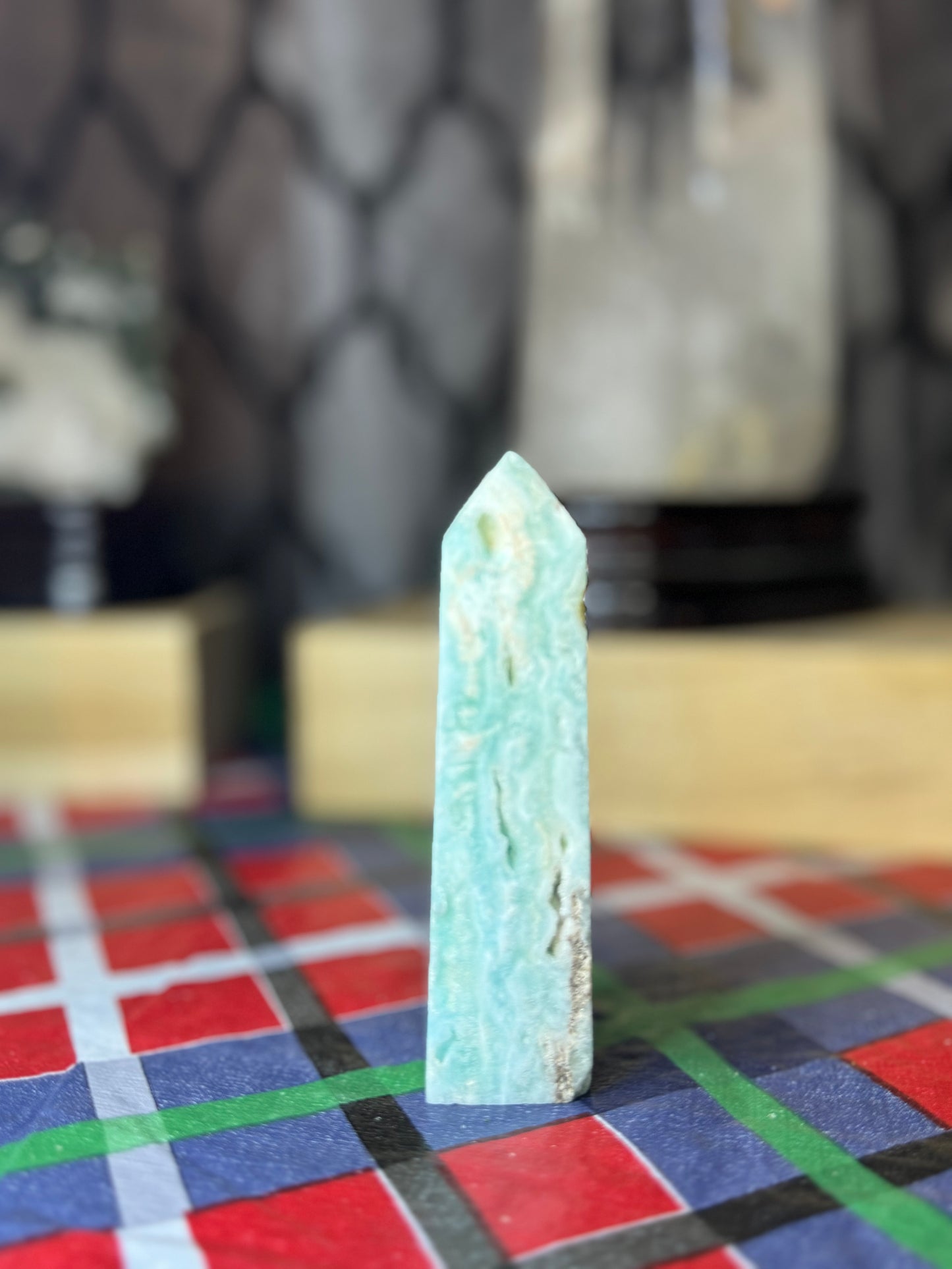 Hemimorphite tower