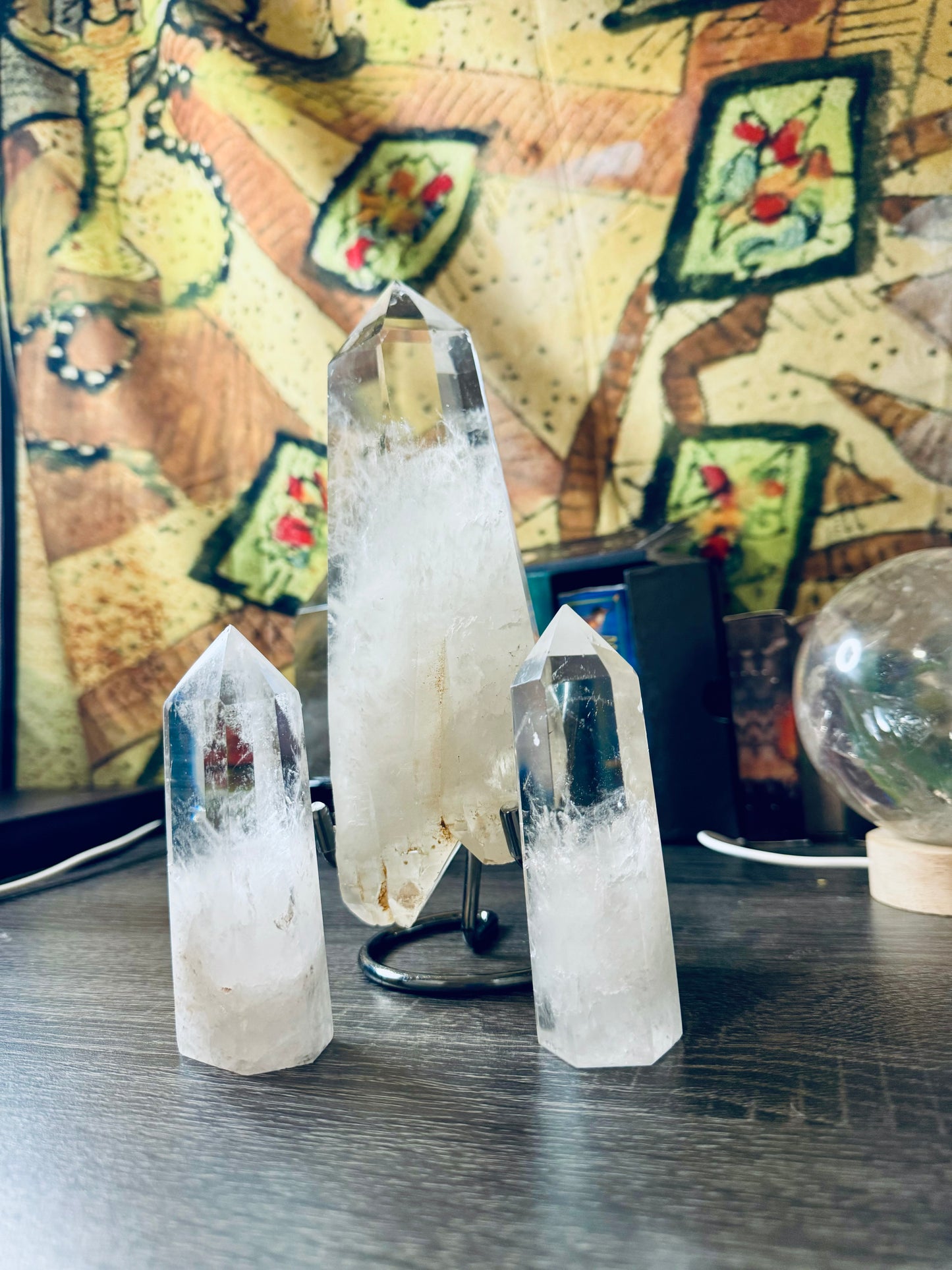 Clear Quarts Tower