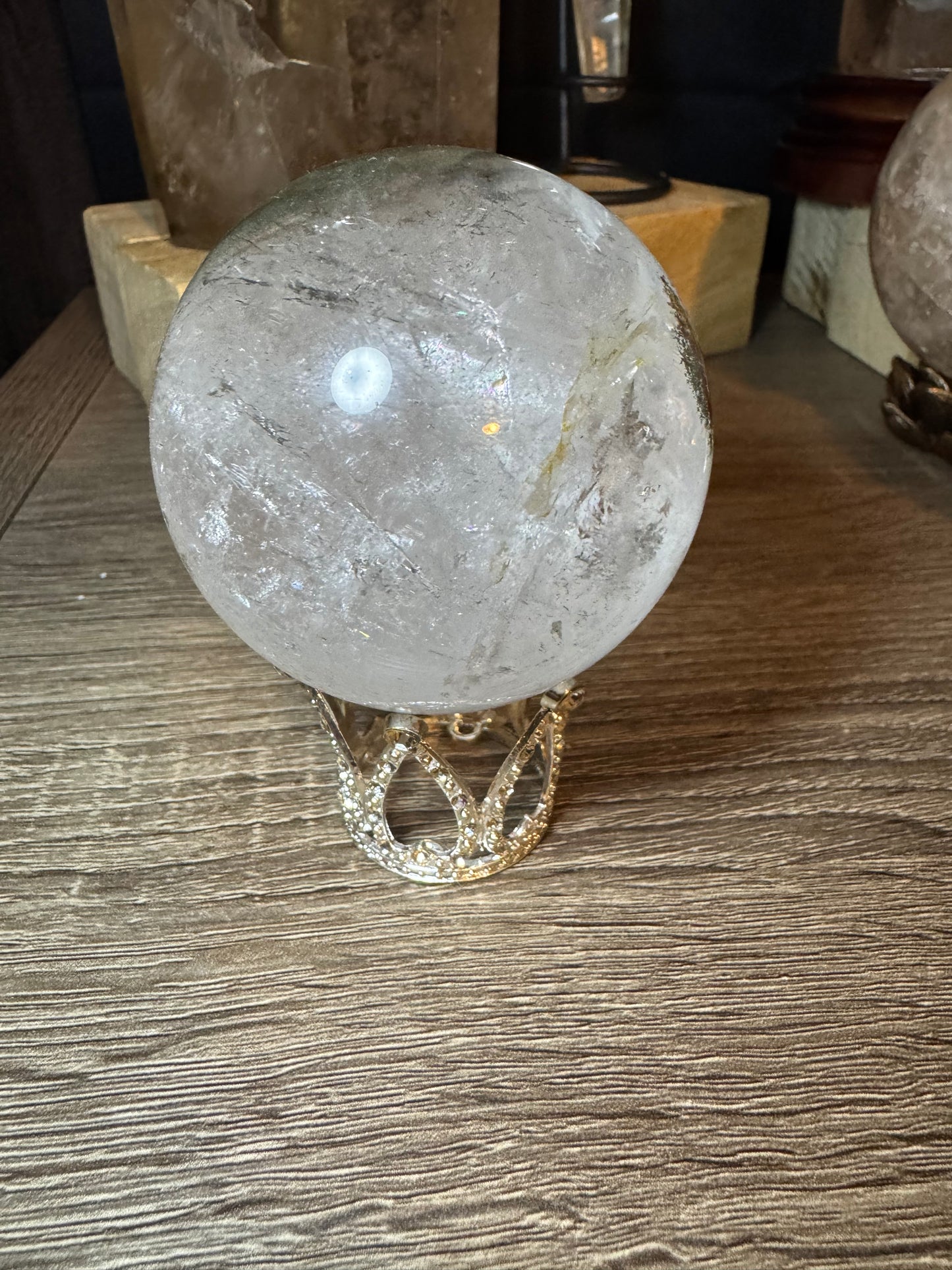 Garden Quarts Sphere