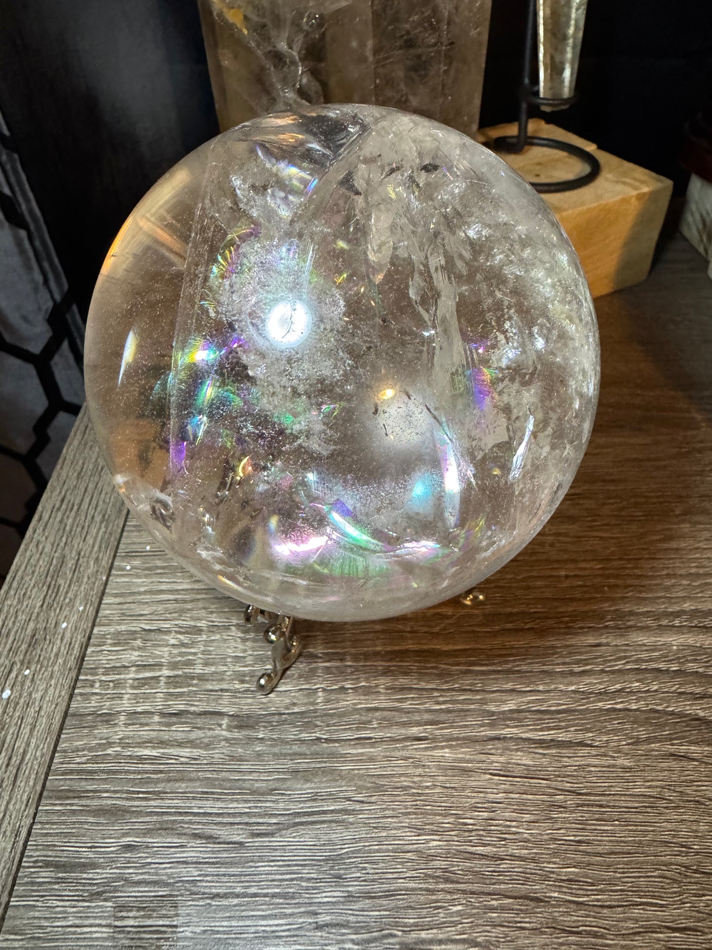 Clear Quarts Sphere