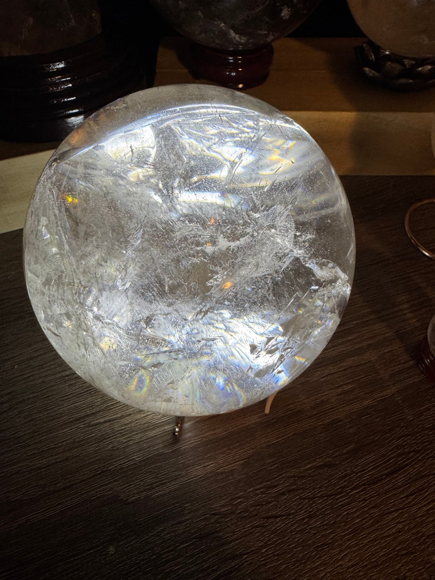 Clear Quarts Sphere