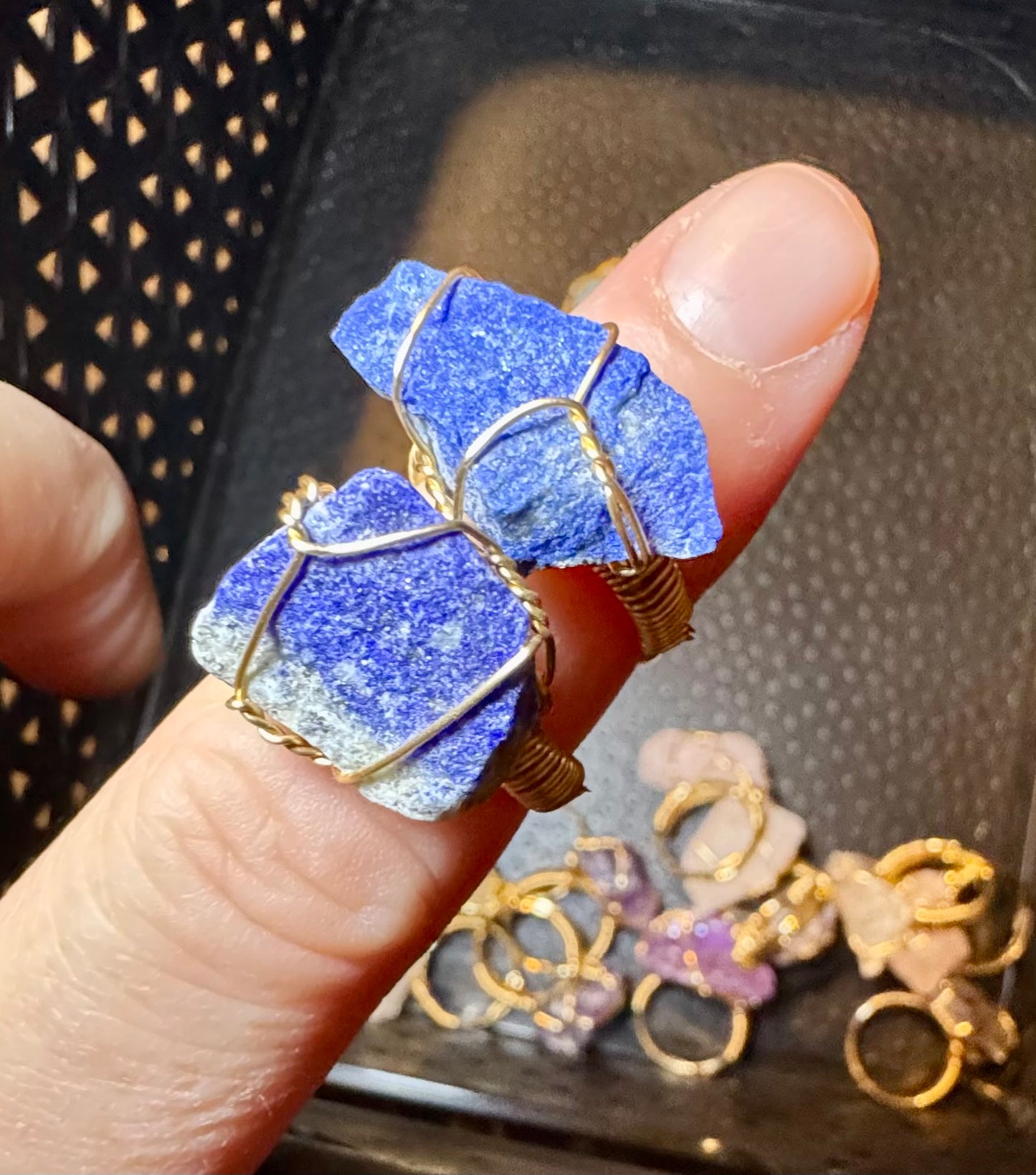 Rings / Blue Azurite