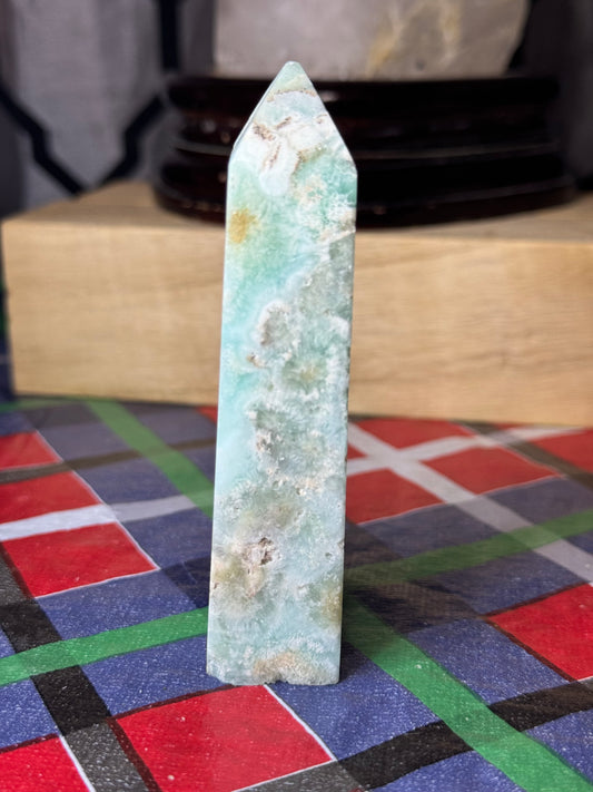 Hemimorphite tower