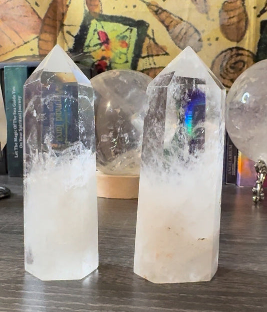 Clear Quarts Tower