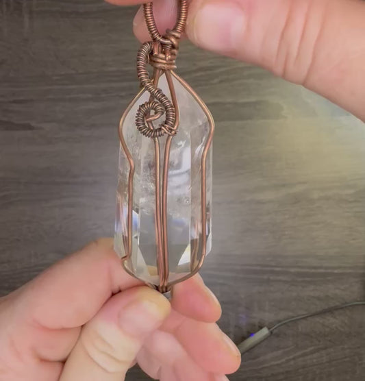 Clear Quarts pendant