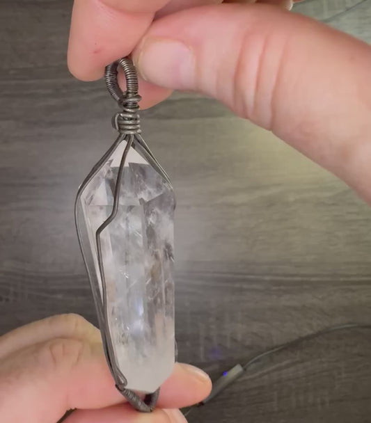 Clear Quarts Pendant